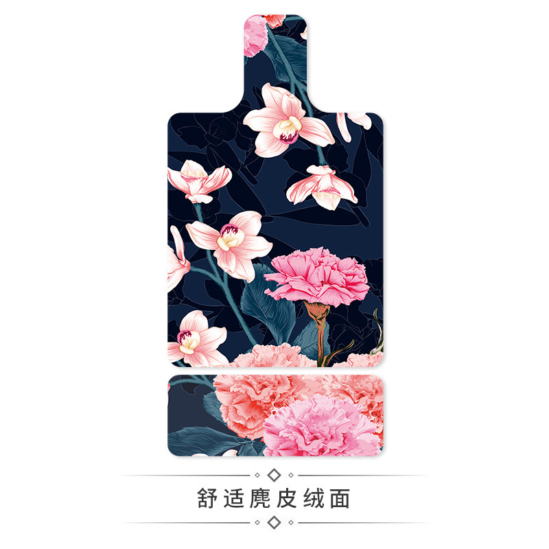 跨境专用麂皮绒普拉提核心床垫吸汗防滑健身垫耐磨pu橡胶瑜伽垫子|undefined