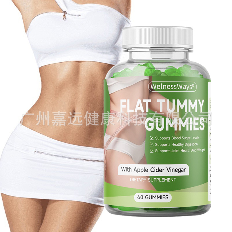 Flat Tummy Gummies for Detox Weight Loss Belly Fat Burner