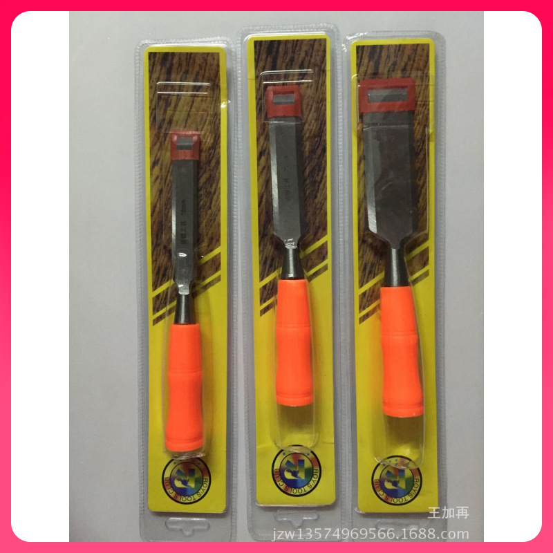 ✅木工工具 木工凿 木凿 凿子 石工凿 塑料扁柄木工凿