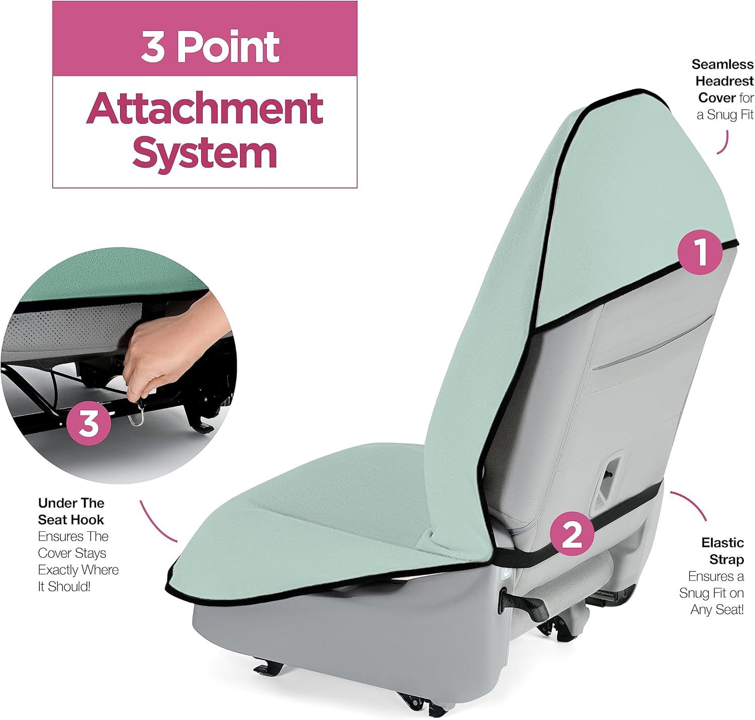 Universal Car Seat Cover for Cross-Border Use, Sweat-Absorbent, Non-Slip, Dust-Proof Seat Pad, Outdoor Sports Seat Waterproof Towel Cushion