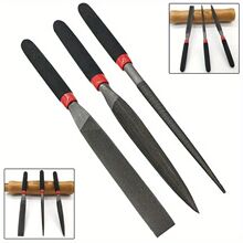 手工锉刀迷你什细齿锉超细木锉平板木工打磨挫刀金属工具半圆