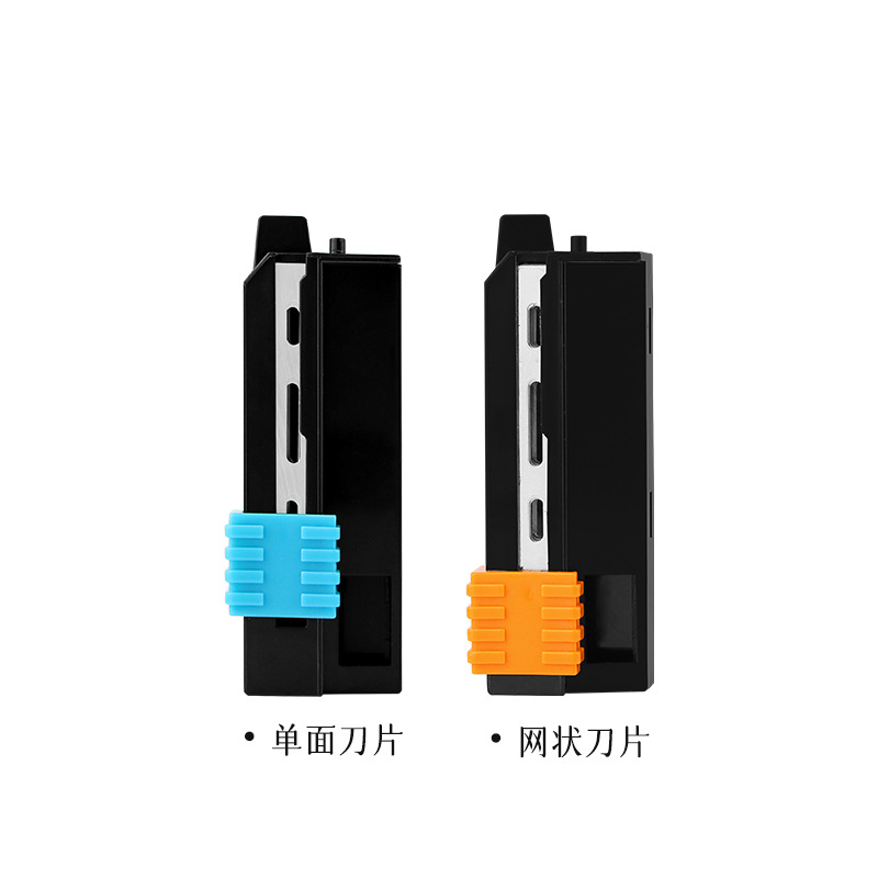 Venta al por mayor hoja de afeitar a la antigua afeitadora de afeitar afeitado ceja recorte de una sola cara hoja afilada