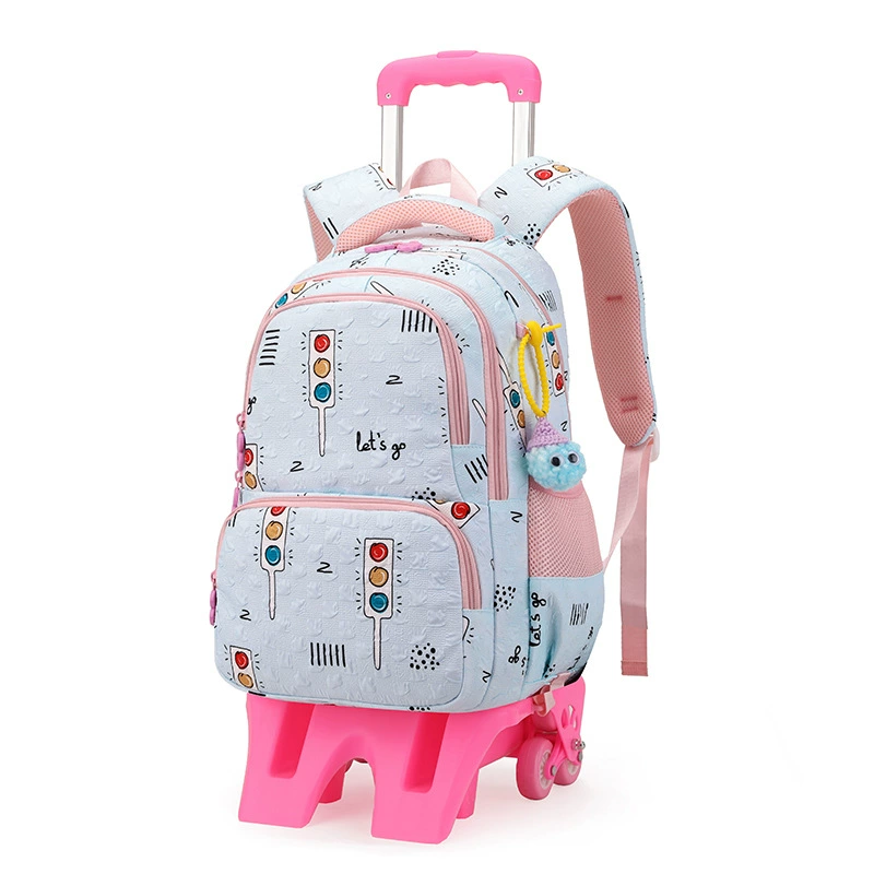 自然鱼 Cartoon capacious suitcase, backpack