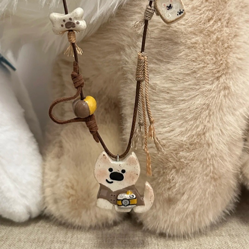 4446 photography puppy necklace