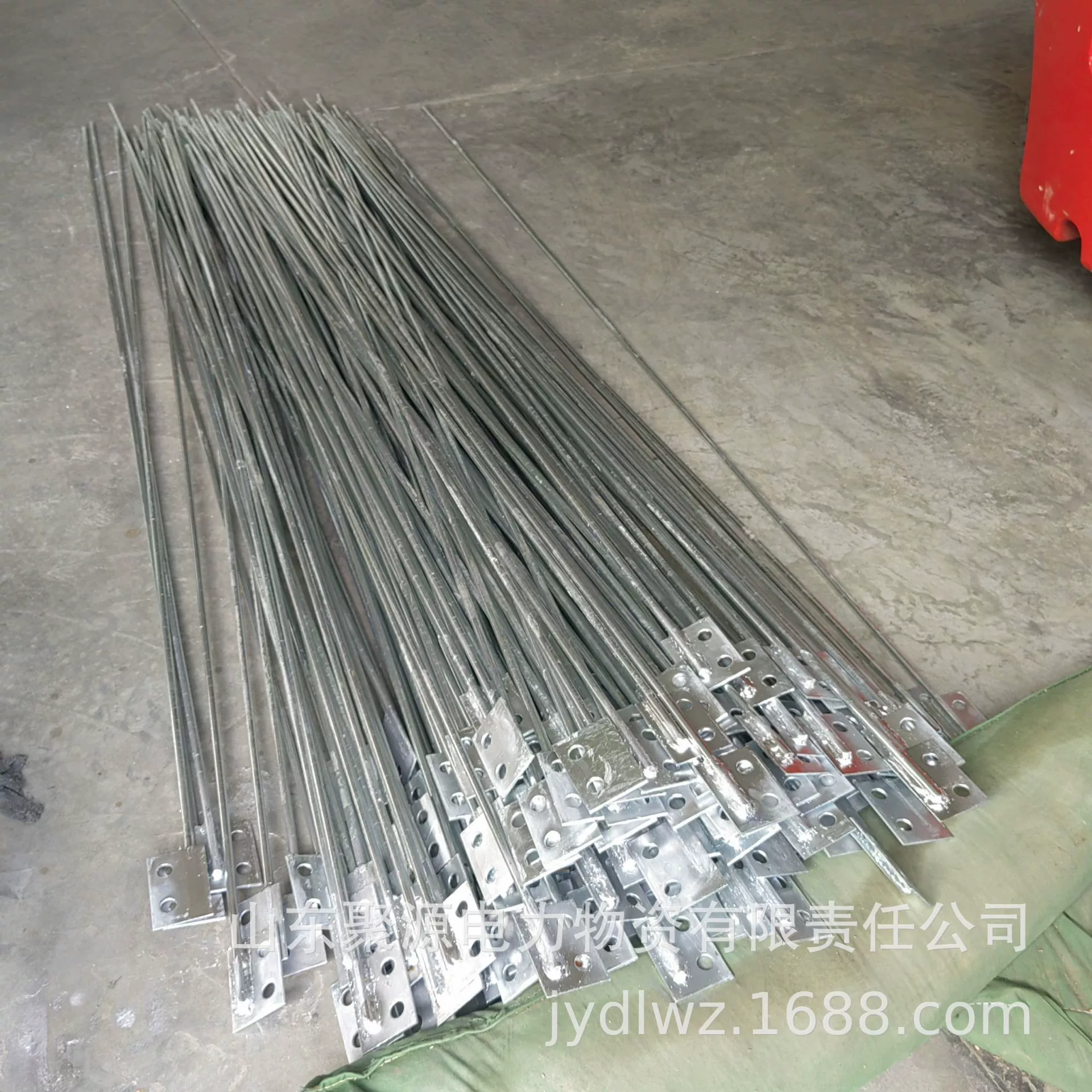 Индивидуальная заземляющая подсторочная проволока, детали из оцинкованного железа Hot-Dp для базовой конструкции, заземляющая проволока подсторийного устройства