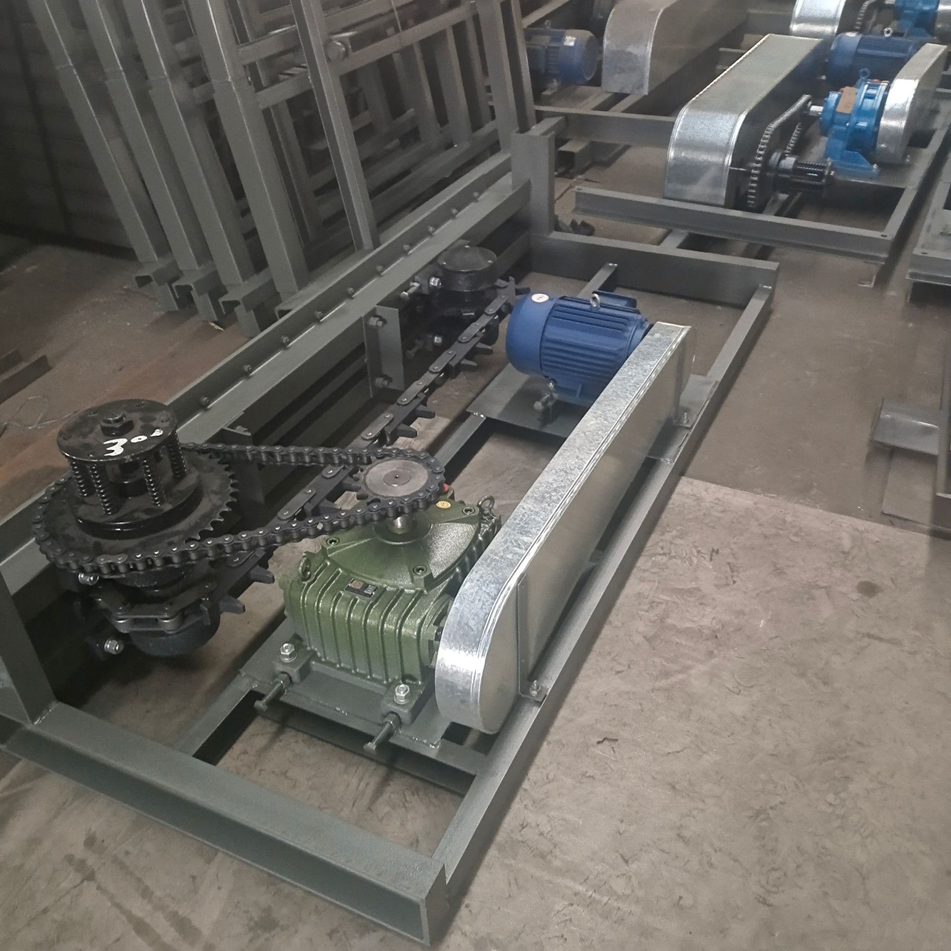 供应轨道侧向开口驱动座，小车地轨线专用驱动座，地轨线驱动