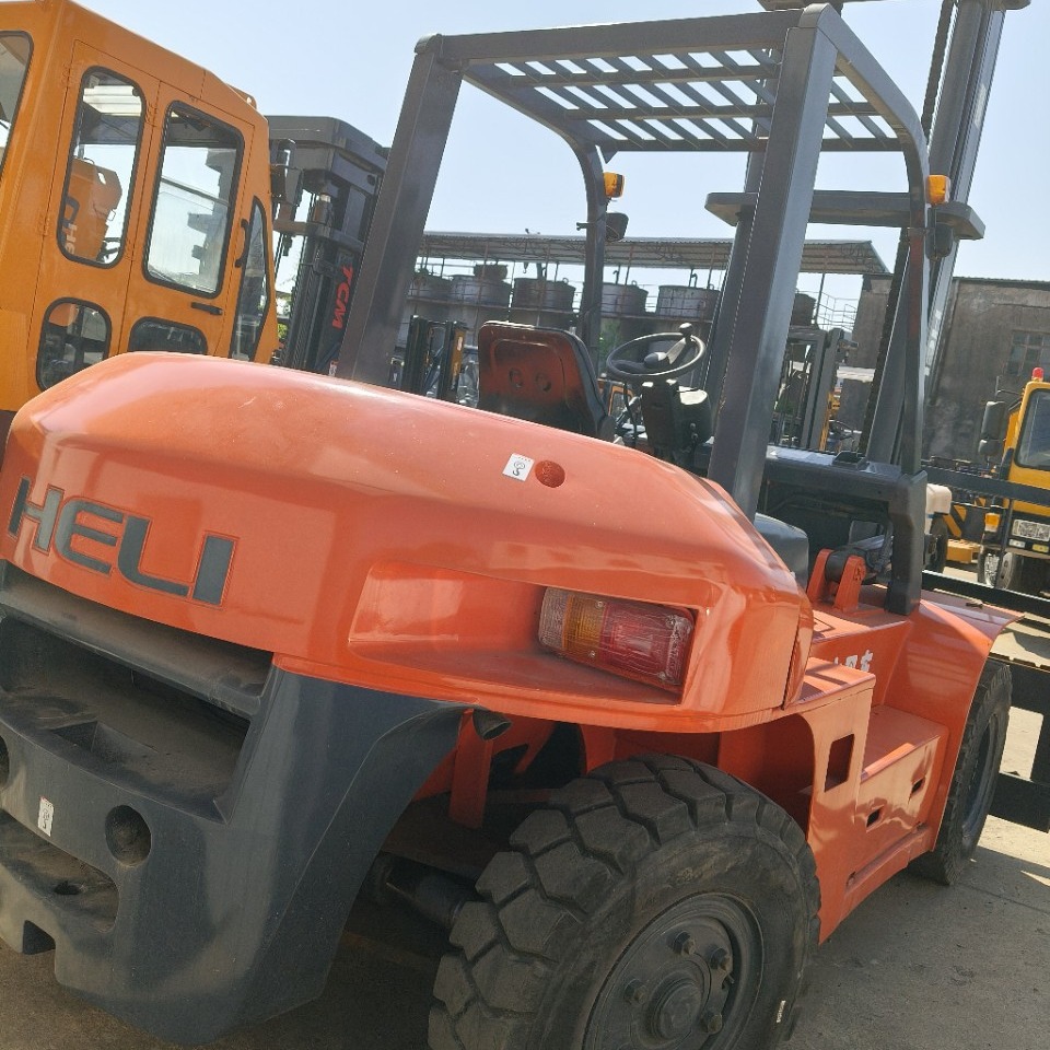 供应二手合力7吨叉车升高6米叉车