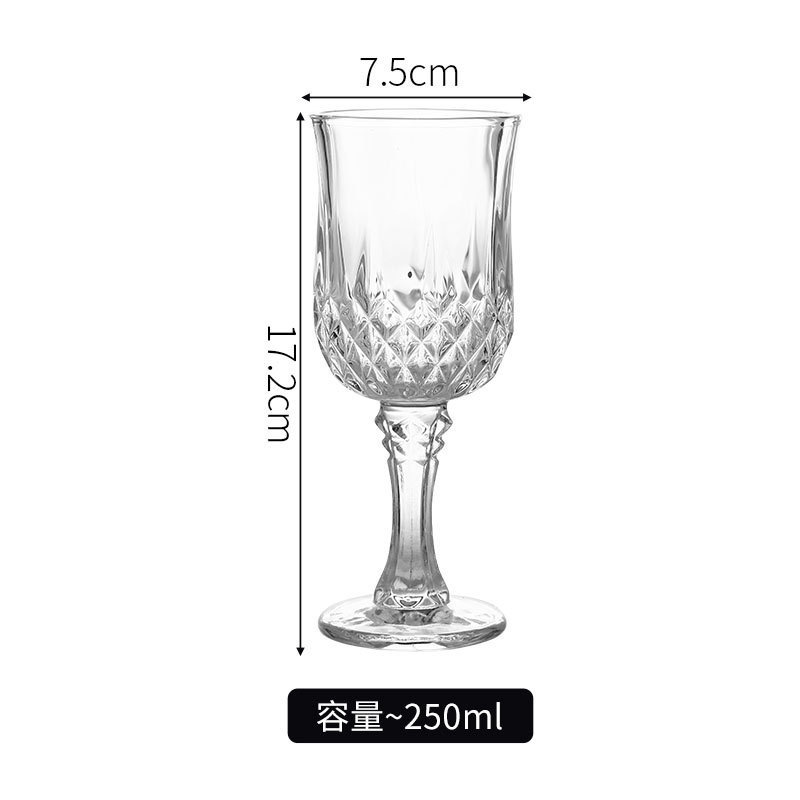 Tazas de cristal retro en relieve de piedra tazas de whisky caliente tazas de cerveza tazas de vino tazas de champán