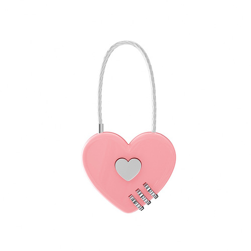 Cute cartoon combination lock padlock lock small lock cabinet lock student dormitory suitcase mini universal type