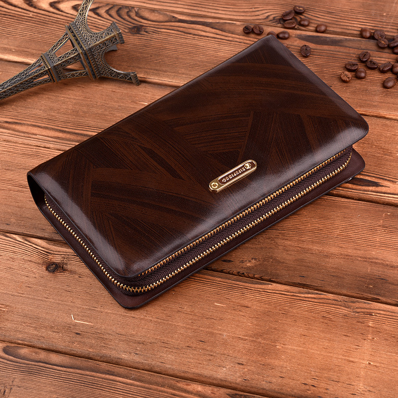 Moška torba Poslovna ročna torbica Moška velika torbica s sklopko Glava iz govejega usnja Trendna moška torbica s sklopko_voghion.com