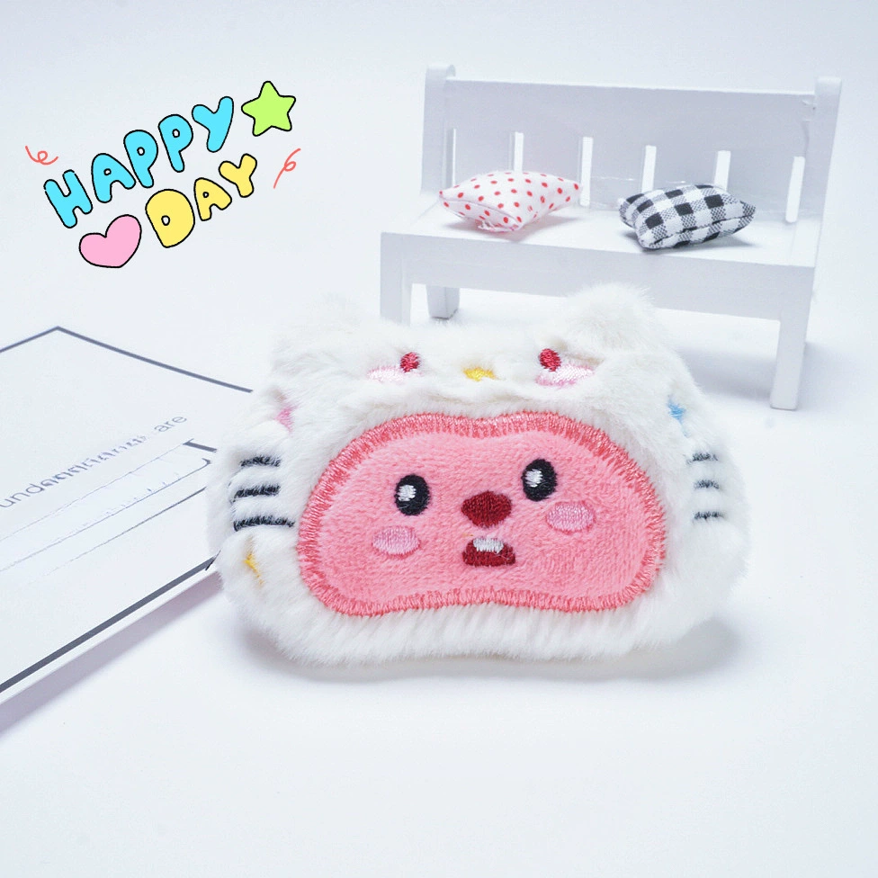 Cartoon rabbit, cute brooch, backpack, plush accessory with accessories, with little bears, raccoon, DIY