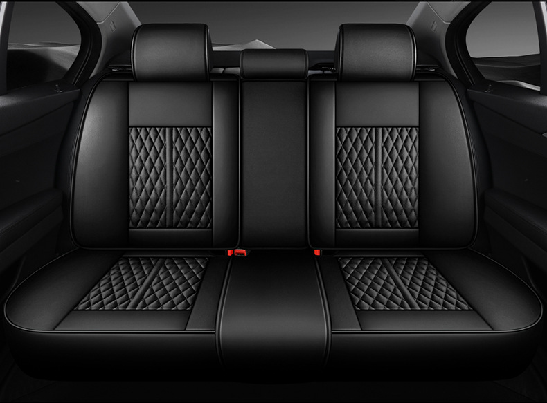 25 Years New Universal Diamond Perforated Leather Car Seat Cushion Seat Cover Dropshipping Wholesale International Station Export