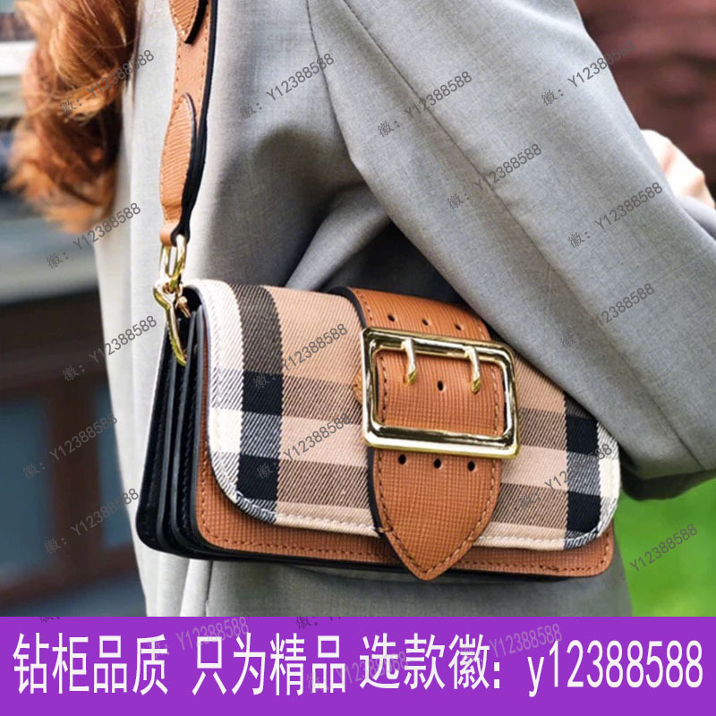 European and American New Style B Women's Casual Plaid Clutch Bag Shoulder Bag Crossbody Bag Mobile Phone Bag Fashionable Women's Bag