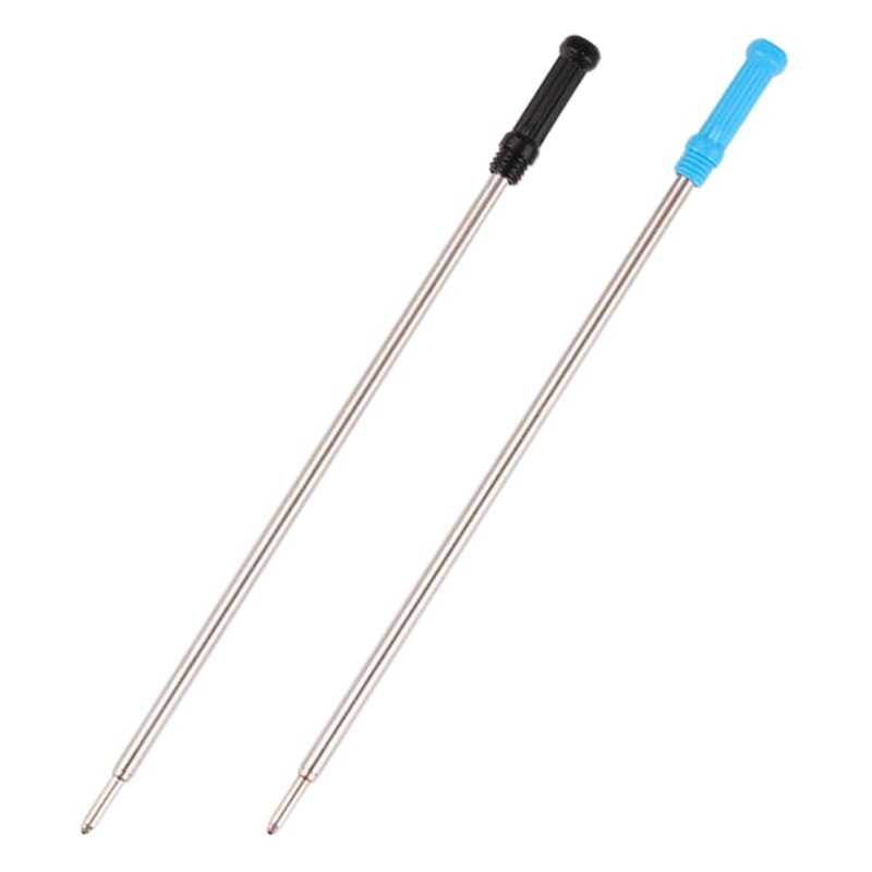 Factory wholesale metal ballpoint pen core 1.0mm small Gao Shi small fine Hua replacement ballpoint pen core LOGO