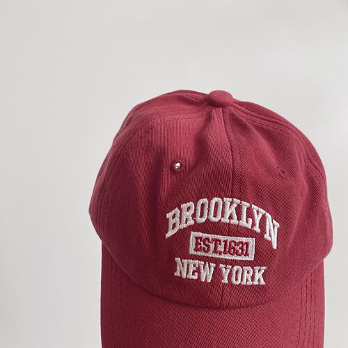Children's Hat Winter Girls Embroidered Personalized Letters Baseball Cap Baby Sun Visor Cap  New Wholesale