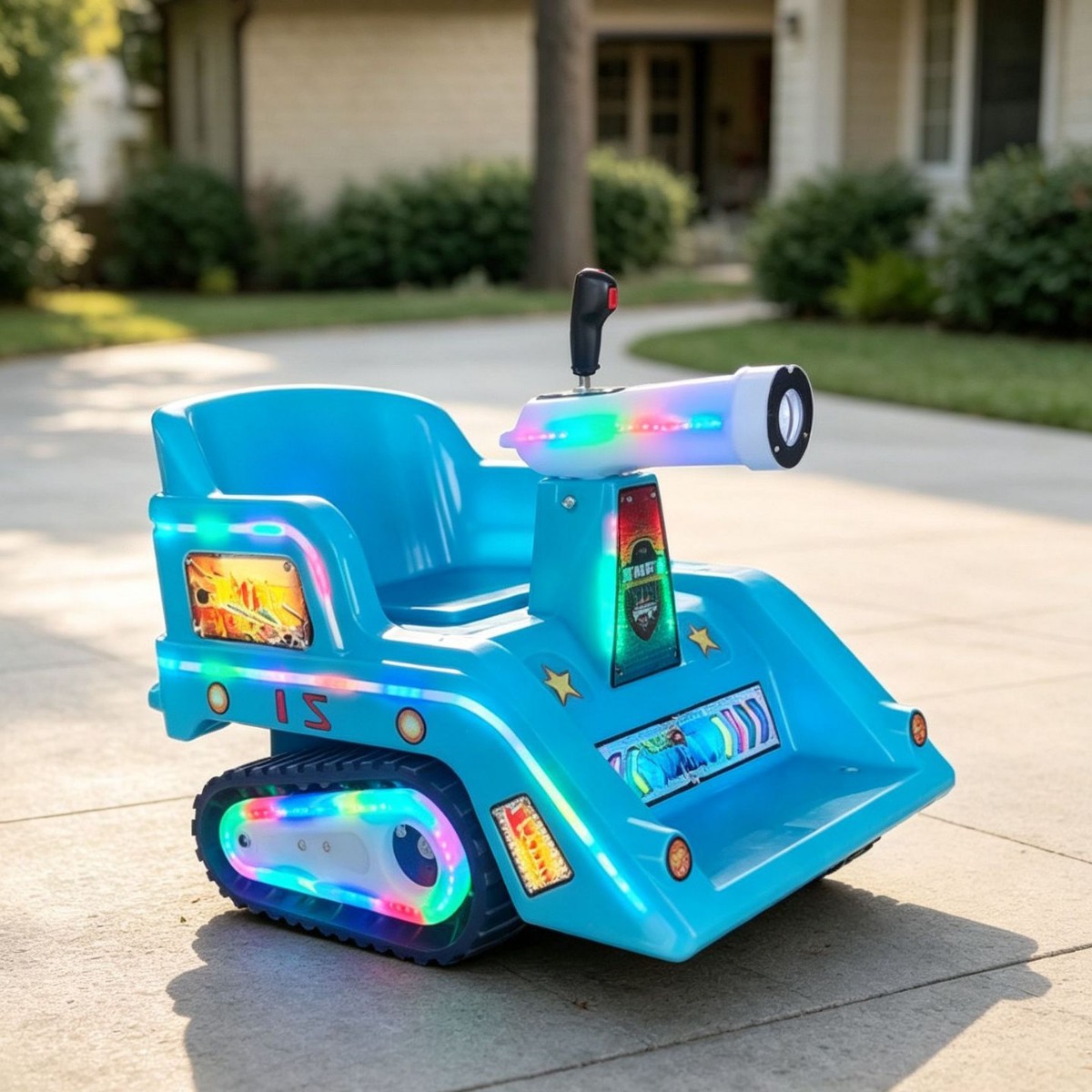 Parque de automóviles eléctricos para niños mercado nocturno puesto de luz parachoques cuadrado baterías de carro de atracción centro comercial coche de juguete para niños