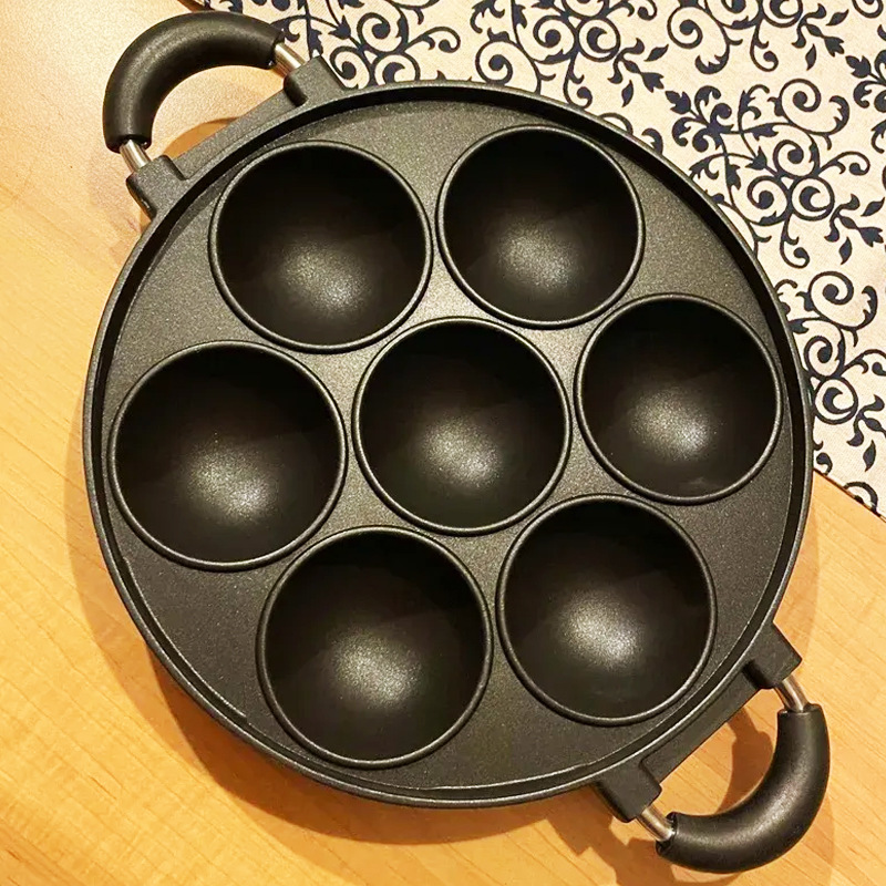 Cakepan molde de pastel antiadherente pan de donuts snack callejero pan de frijoles rojos pan de huevo de pan de pan de pan de pan