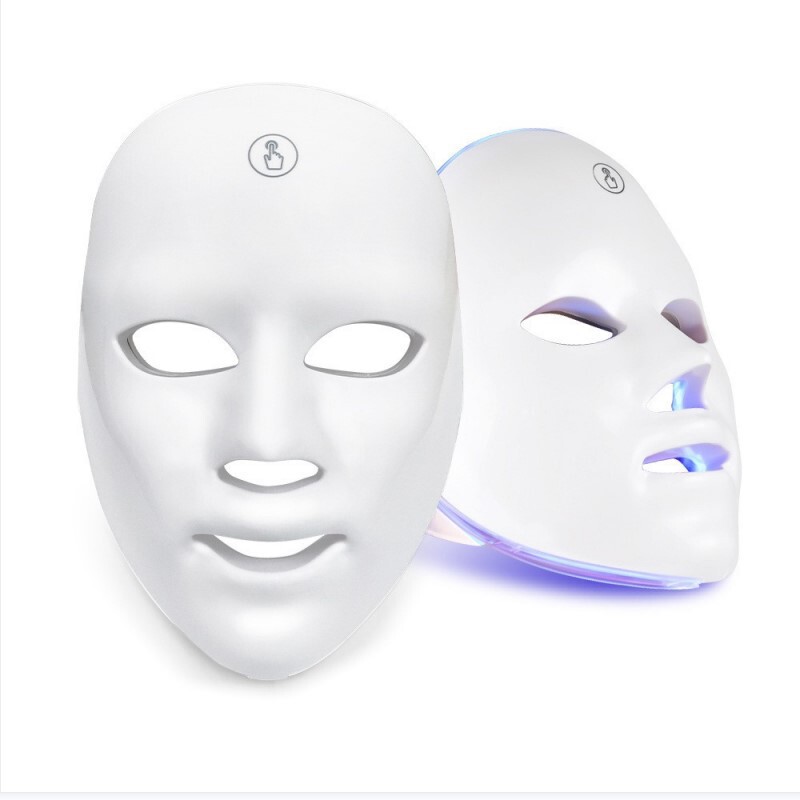 ディザトーンクロスボーダー充電タイプ美容マスク七色光子若肌マスク家庭用ledマスク美容器|undefined