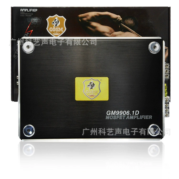 Автомобильный аудио усилитель Gelma GM9906.1 12V Автомобильный усилитель 2 канала Автомобильный усилитель