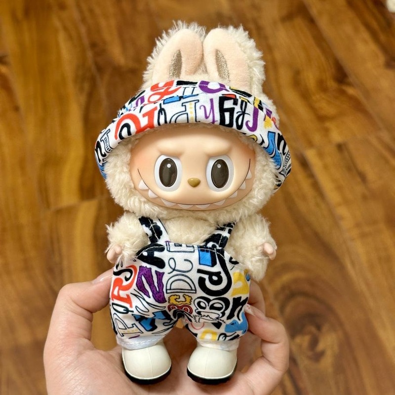 仅衣服适用于17cmlabubu玩具娃娃毛绒公仔等可穿衣服换装着替服装|undefined