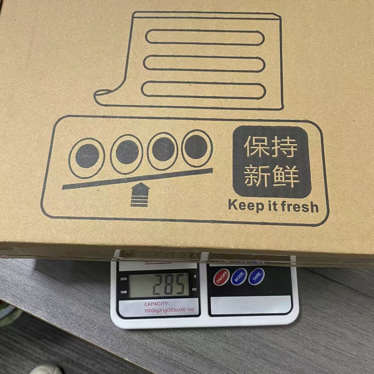 Organizador Rodante de Huevos para Refrigerador de Plástico Automático para Puerta Lateral