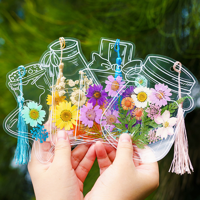Brand transparent bottle