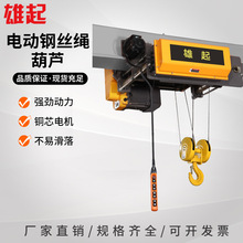 RY欧式钢丝绳电动葫芦带跑车起重机重物提升机起重吊机电动葫芦