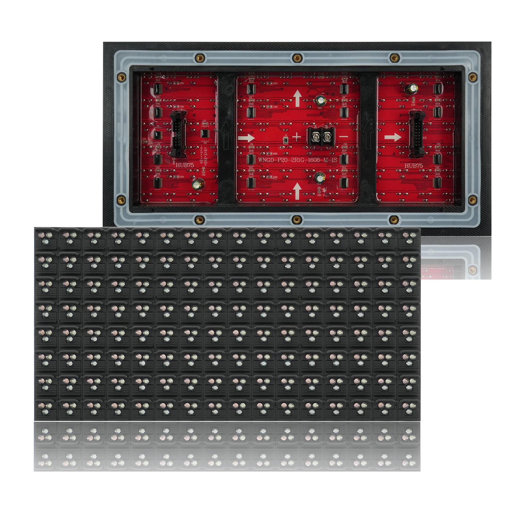 ���ٽ�ͨ��������ˮP20���ȫ��ģ��LED��������ˮ��ɹ