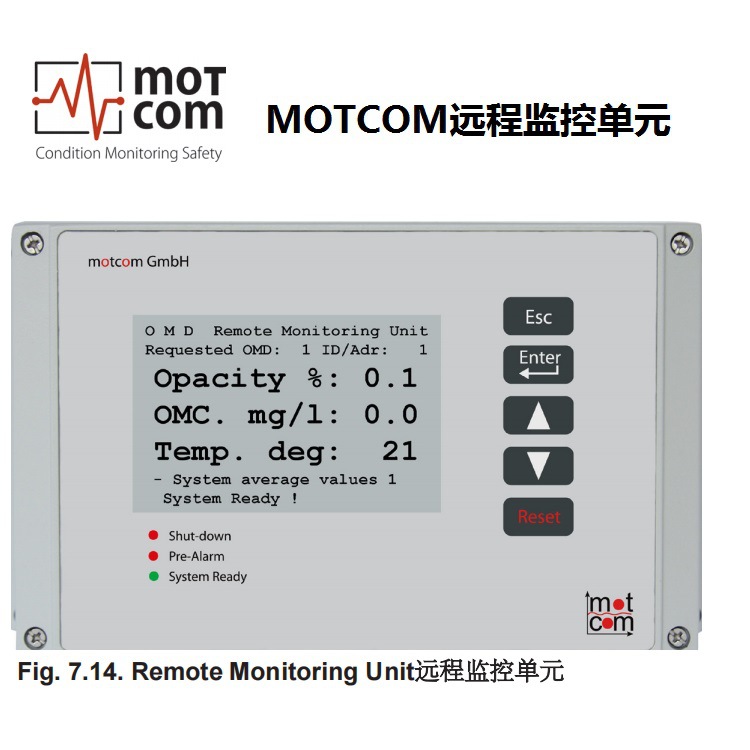 德国MOTCOM评估器 监测柴油机的油雾浓度 MK5