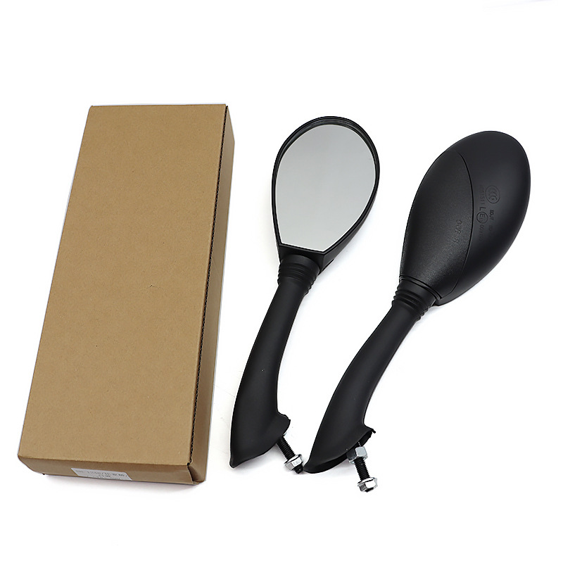 Suitable for Piaggio Motorcycle Rearview Mirror, Electric Vehicle Reflector, M8Mm Modified Oval Reversing Mirror