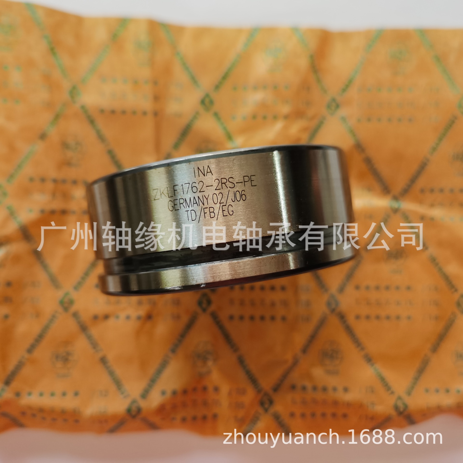 德国进口IBO轴承ZKLF1762-2RS-PE四点角接触球机床丝杠主轴轴承