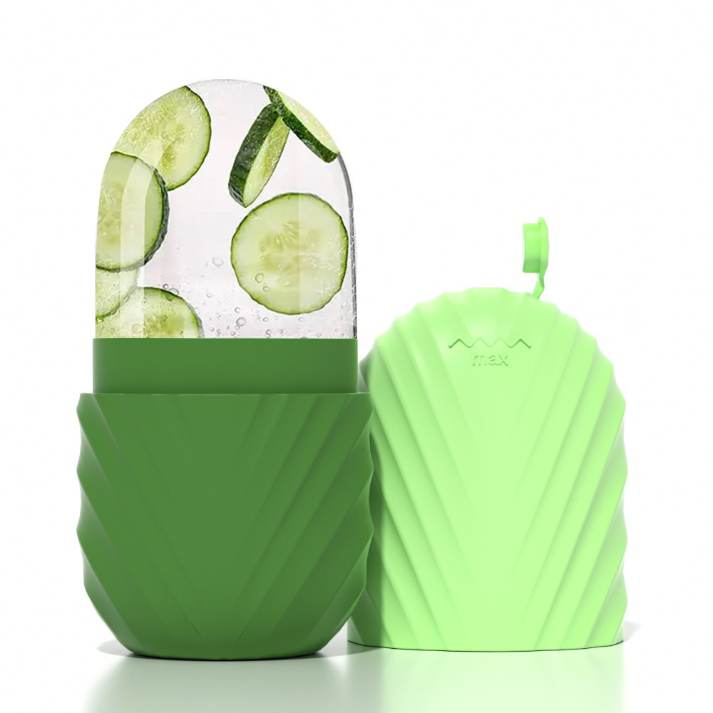Silicone helado facial helado facial helado rodillo helado molde de masaje de belleza helado de silicona helado húmedo helado en stock