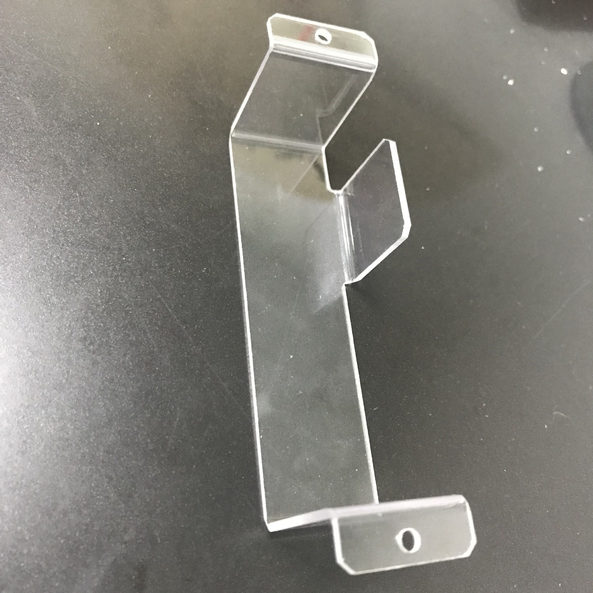 加硬阻燃PC透明板防刮花精雕磨砂钻孔聚碳酸酯塑料板折弯加工