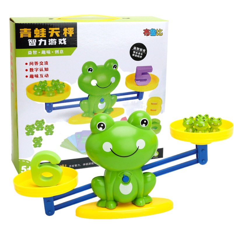 Equilibrio educativo juguete rodando bar mono adición y resta juego de equilibrio kindergarten enseñanza props escala Tianping