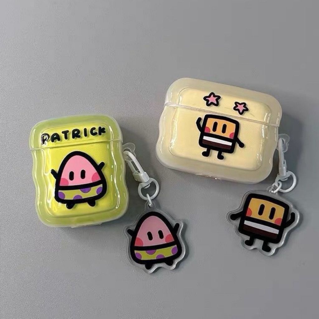 Wave Shell SpongeBob para AirPods4 generación auriculares Apple AirPodpro3 caso de protección Bluetooth