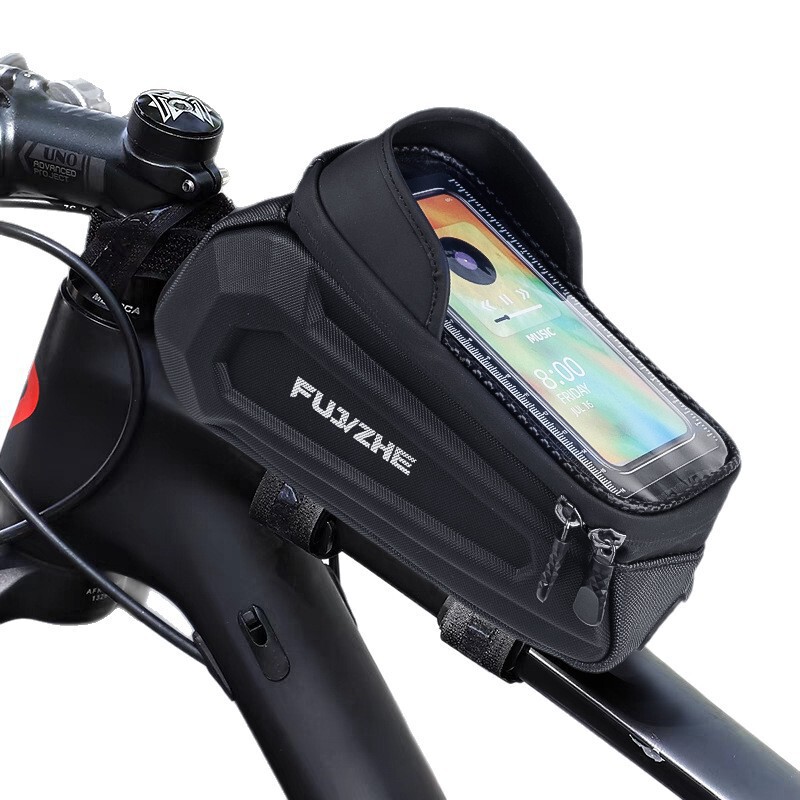 待ち伏せ新しい自転車バッグサイクリング用品防水マウンテンバイクバッグトップチューブバッグフロントビームバッグタッチスクリーンバッグ卸売|undefined