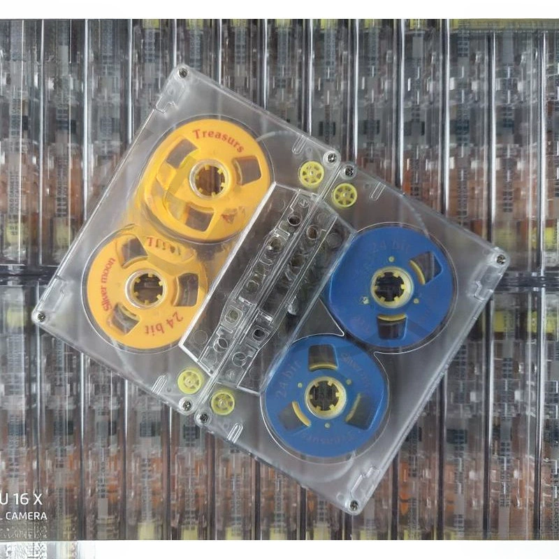 Совершенно новый маленький пустой чехол для кассеты C-0, пустая кассета, пустой корпус без основания для записи, пустой корпус для ленты