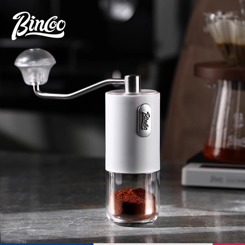 Bincoo Coffee Bean Grinder Manual Coffee Grinder Hand-Cranked Coffee Machine Cnc Steel Core