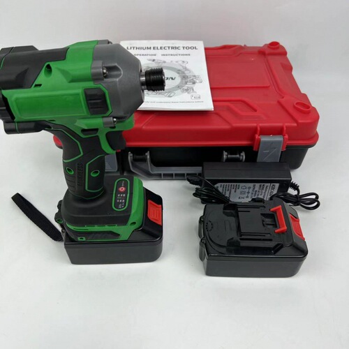 Cross-border supply brushless impact wrench 500 large torque electric wind cannon lithium battery electric wrench frame work woodworking