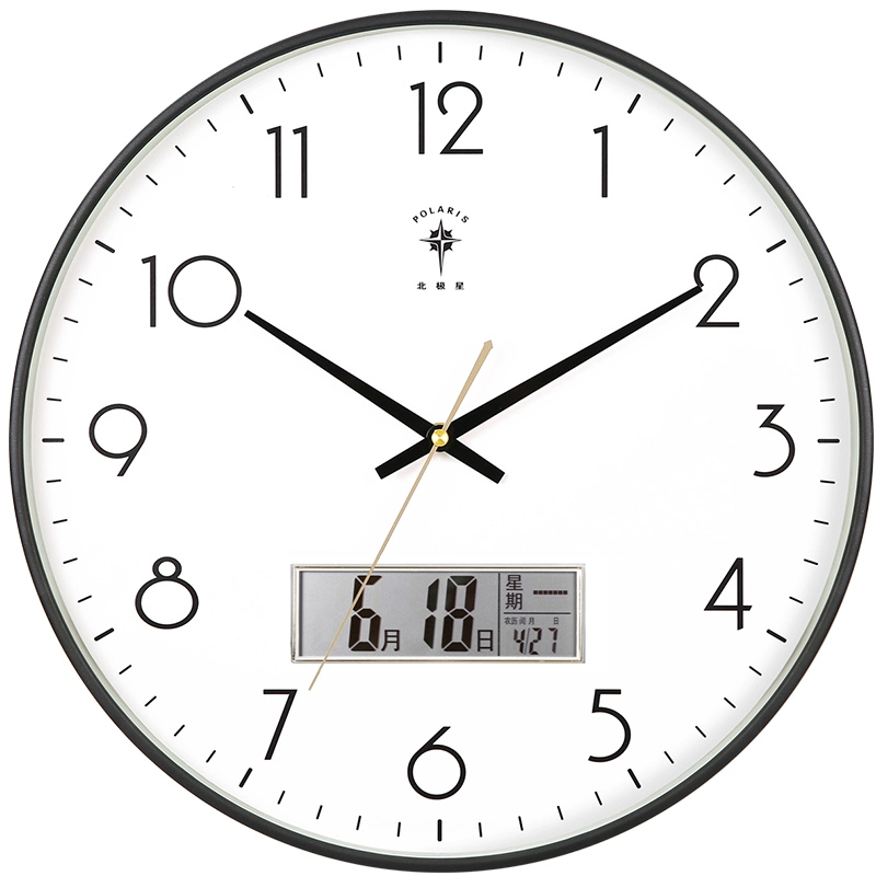 Polaris watch wall clock living room simple 2024 new clock wall home fashion watch quartz clock hanging style