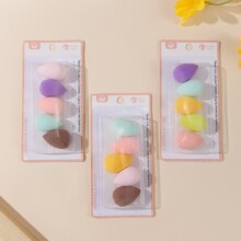 彩妆蛋化妆海绵干湿两用非乳胶亲水性斜切型粉扑美妆蛋不吃粉跨境