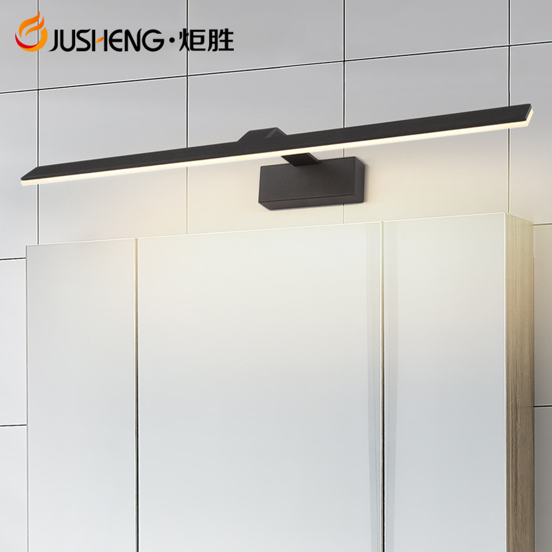 LED front headlights for mirror for bathroom