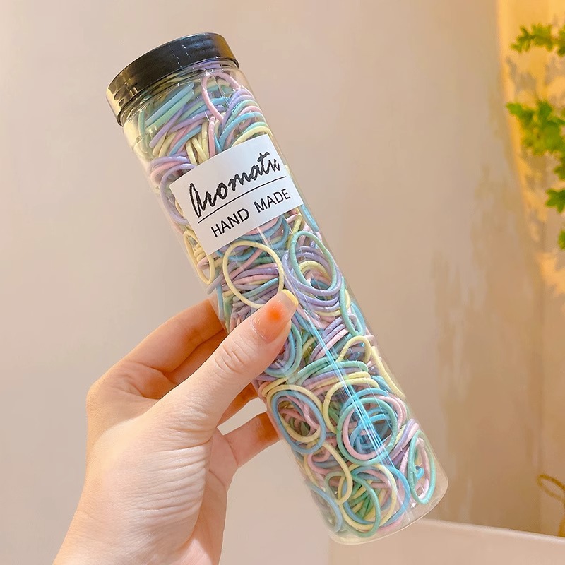 Cuerda de pelo para niños tocado bebé banda de goma elástica alta duradera no lastimar el cabello banda de goma corbata pelo de las niñas banda de pelo accesorios para el cabello