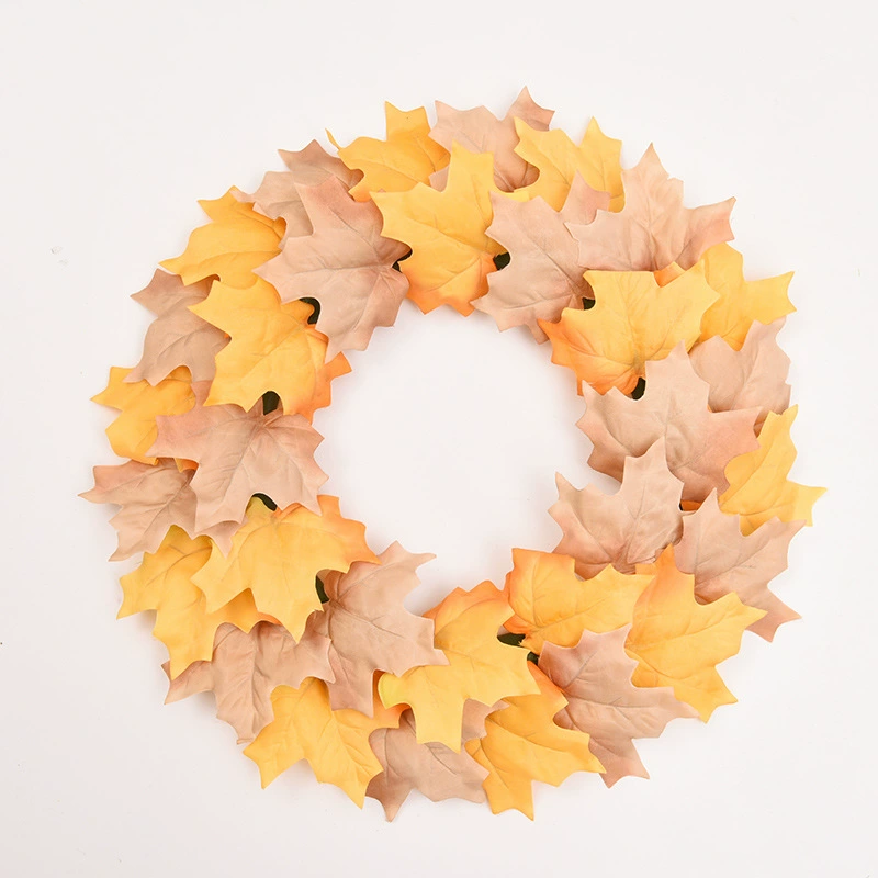 Wholesale wreath eucalyptus props cross-border door and window wreath home money grass ring hanging decoration manufacturer leaf simulation