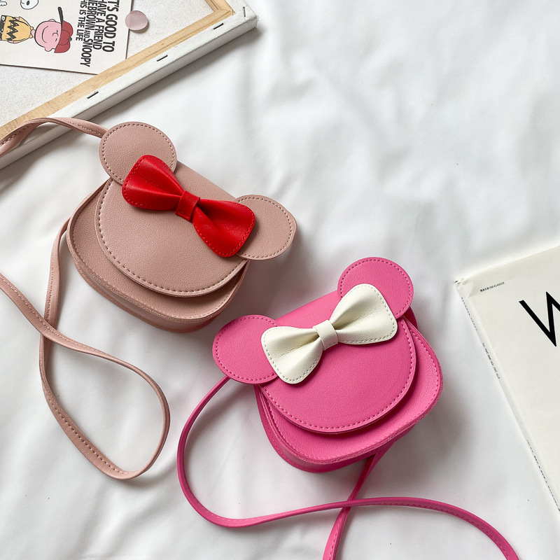 Venta al por mayor de fábrica de moda Coreana de dibujos animados hombro crossbody bolsa pequeña mini niños lindos accesorios bolsa pequeña entrega de una sola pieza