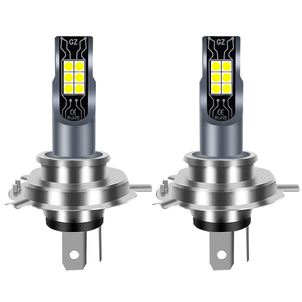 2026 Cross-border New Product Car LED Fog Lights Headlights H11 H7 9005 9006 12smd LED Bulbs