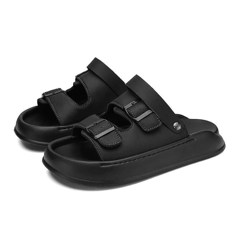 Zapatos de hombre 2025 nuevo estilo de verano de moda casual zapatos de playa suaves zapatillas de conducción para hombres