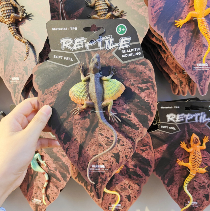 子供用シミュレーション両生類認知トカゲシミュレーションクロールソフトプラスチック動物モデルおもちゃカメレオン|undefined