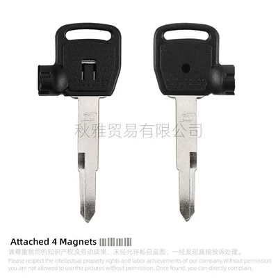Applicable to Guangyang Motorcycle Rowing CT 250 300 400 Curve LIKE150 Dynamic Key Embryo with Magnetic Cover