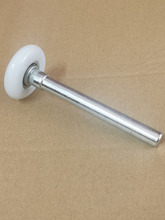 翻板车库门轮子卷帘门配件门窗滚轮尼龙轮白轮密封轴承动滑轮轱辘